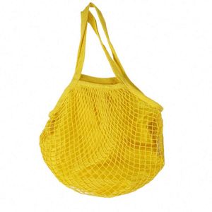 Sac de courses en filet réutilisable et écologique BSCI, idéal pour les fruits et légumes, sac de marché écologique - Product Image 2