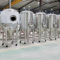 Équipement automatique de brassage à froid TEK 100 gallons, ligne de production complète de café brassé à froid 200 gallons avec cuve de fermentation du café