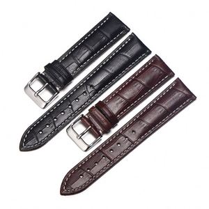 Style rétro Huile Cire En Cuir Véritable Bande de Montre pour Apple Watch Series 1 <span class=keywords><strong>2</strong></span> 3 4 pour Apple Montre 38mm 42mm Bracelet En Cuir - Product Image 4