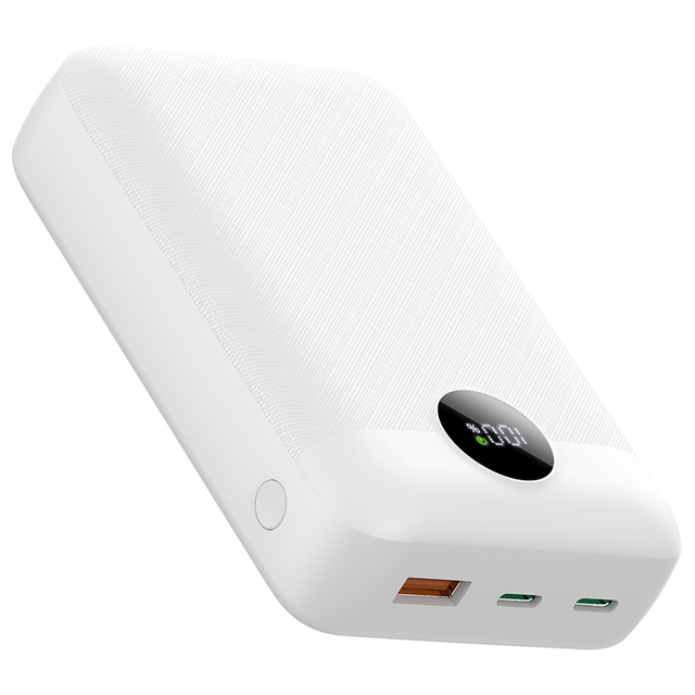 C2040 Compact 20000mAh Fast Charging Power Bank Dual Type-C Input and Output Portable Charger with LED Display