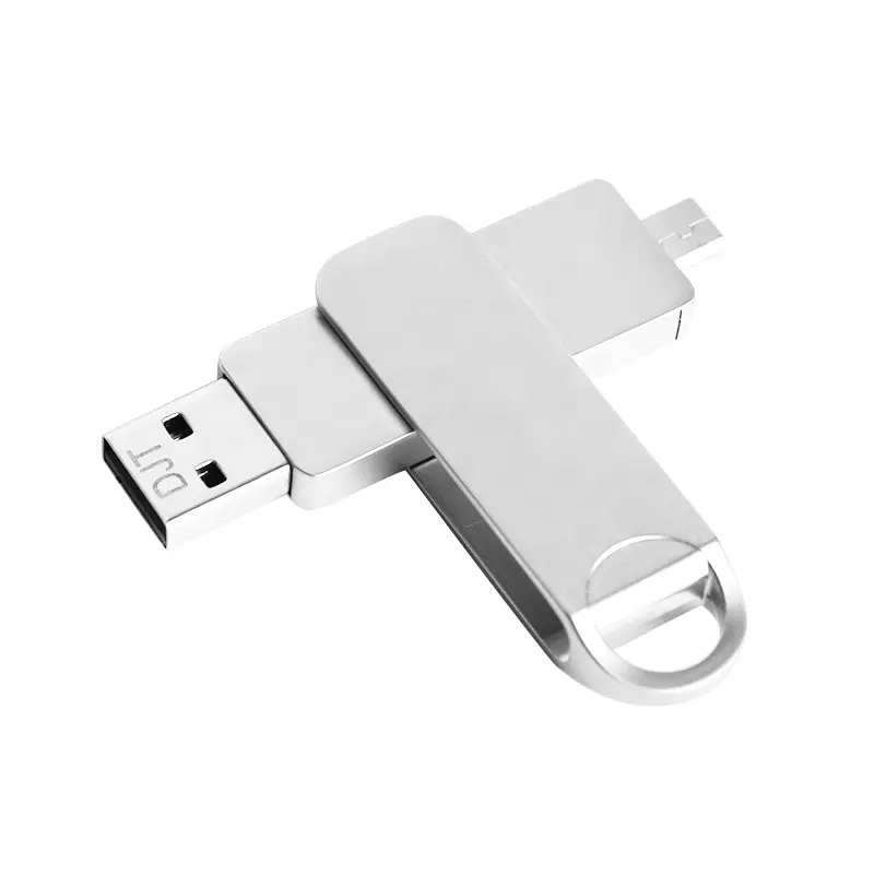 Metal High Quality OTG USB Flash Drive Dual Interface USB2.0&3.0 for Phone&Computer Micro USB OTG