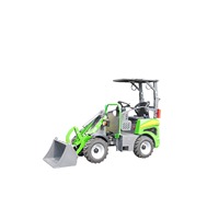 Mini-chargeuse électrique compacte 8000W pour manutention de matériaux de serre, autonomie 3-4 heures, vente en gros usine