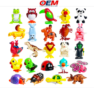 <span class=keywords><strong>Jouet</strong></span> <span class=keywords><strong>mécanique</strong></span> <span class=keywords><strong>à</strong></span> <span class=keywords><strong>remonter</strong></span> personnalisé en forme d'animal de dessin animé (canard, oiseau, abeille, dinosaure) pour enfants, en plastique, éducatif - Product Image 1