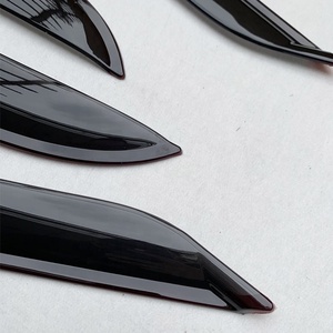 Protezione contro la pioggia PMMA visiera per finestra solare iniezione per AURIS COROLLA ascensione E150 visiera a 2012 2006 - Product Image 4