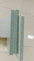 Panneau composite FRP PET Surface lisse et facile à nettoyer pour les panneaux muraux architecturaux et les systèmes de revêtement de décoration intérieure