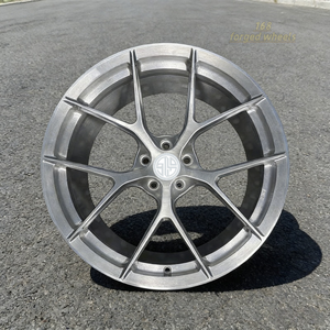 Rines Forjados de Aluminio 6061-T6 de una Pieza, Acabado Plateado Pulido CNC, 19, 20, 21, 22 Pulgadas, 5x112, 5x120, 5x114.3 para BMW M4, M5, Audi - Product Image 2