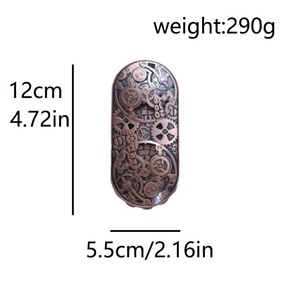 Spinner Metálico de Mano, Juguete Antiestrés EDC, Estilo Gyro Gear, Ideal para Grupos, Accesorio para Juegos de Mesa, Juguete de Dedo - Product Image 6