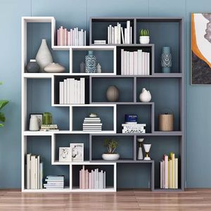 Venta al por mayor de alta calidad de fábrica al por mayor personalización de biblioteca de acero estantería para <span class=keywords><strong>la</strong></span> escuela universitaria/hogar/Librería - Product Image 1
