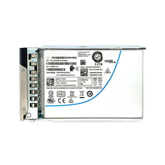 Enterprise Grade P70669-B21 3.2TB 2.5inch NVMe Gen5 SSD Mixed Use E3S EC1 Self-encrypting FIPS 140-3 CM7