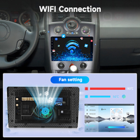 Podofo pour Renault Megane 2 Export 2009-2014, autoradio Qualcomm 8 cœurs 9'' 4+64G, CarPlay/Android Auto sans fil, WiFi 4G, vente en gros