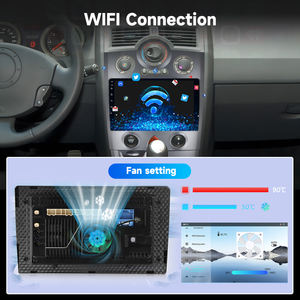 Podofo pour Renault <span class=keywords><strong>Megane</strong></span> 2 Export 2009-2014, autoradio Qualcomm 8 cœurs 9'' <span class=keywords><strong>4</strong></span>+64G, CarPlay/Android Auto sans fil, WiFi 4G, vente en gros - Product Image 3