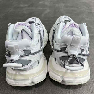 Zapatos Deportivos de Alta Calidad, Diseño de Lujo, Marca Original, Modelo Track 3.0 con Cierre de Cremallera, Estilo Baleciaga, Casuales para Hombre y Mujer, Otoño, Genuinos - Product Image 3