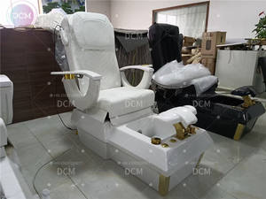 Salón de uñas Control remoto Pie <span class=keywords><strong>Spa</strong></span> Estación de manicura Silla de pedicura <span class=keywords><strong>Spa</strong></span> eléctrico Nail <span class=keywords><strong>Pedi</strong></span> Silla de <span class=keywords><strong>spa</strong></span> Tener masaje - Product Image 4