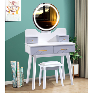 Nuevo diseño, <span class=keywords><strong>precio</strong></span> <span class=keywords><strong>de</strong></span> fábrica, juego <span class=keywords><strong>de</strong></span> tocador <span class=keywords><strong>de</strong></span> alta calidad, tocador delicado, <span class=keywords><strong>mesa</strong></span> <span class=keywords><strong>de</strong></span> <span class=keywords><strong>maquillaje</strong></span> <span class=keywords><strong>con</strong></span> <span class=keywords><strong>espejo</strong></span> <span class=keywords><strong>y</strong></span> silla - Product Image 4