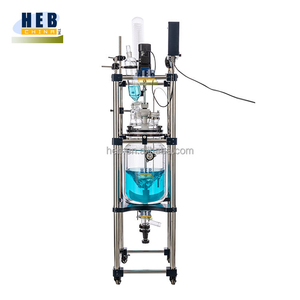 Reattore di vetro rivestito 20L per <span class=keywords><strong>chimica</strong></span> organica e <span class=keywords><strong>inorganica</strong></span> e ricerca di laboratorio di precisione - Product Image 2