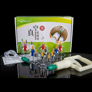 Tiangong Vacuum Cupping <b>Set</b> 12 Cans Plastic Simple Home Use Health <b>Massage</b> - Product Image 3