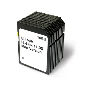 For Renault -Fluence -Scenic Zoe Sd Card R-Link 11.05 Carminat Sat Nav 2023 Maps GPS Navigation Cid Europe UK 16GB Fast Shipping