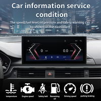 Autoradio Multimédia 10,25 pouces Linux avec CarPlay sans fil et Android Auto pour AUDI A4 A4L A5 S5 B9 2017-2022, Lecteur Vidéo GPS Bluetooth