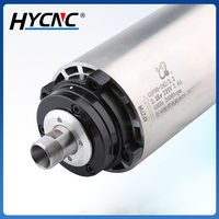 Moteur de broche CNC 2,2 kW GDF80-24Z/2.2B à refroidissement par air, ER16, 400 Hz, boîtier en acier inoxydable