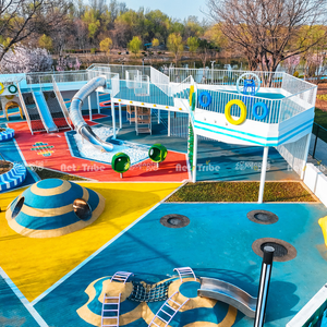 Fabrikant Van Stroomvrije Uitbreiding Amusement Apparatuur Ouder-Kind Avonturenpark Met Glijbaan Faciliteiten - Product Image 2