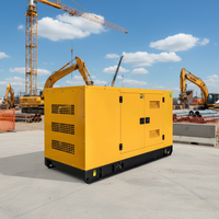 Générateur diesel super silencieux 560 Hz 1800 tr/min 400 kW avec ATS démarrage automatique châssis ouvert pour le marché nord-américain