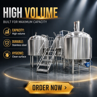 Équipement de fermentation pour brasserie artisanale industrielle 2000L 20HL