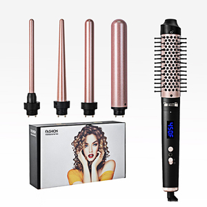FYD Wholesale Ensemble de fer à friser électrique en céramique 5 en 1, chauffage PTC commercial, affichage de la température LED, 160-220 ℃   Coiffure - Product Image 3