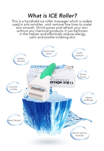 Newest <strong>dermaroller</strong> skin cooling derma ice roller Derma Rolling System <strong>Face</strong> - Product Image 2