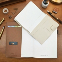 Carnet A5 en cuir PU écologique, couverture vierge pour sublimation, organiseur de documents, classeur de dossiers