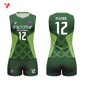 Personnalisez votre propre maillot de volley sans manches, sublimation, haute qualité, respirant, grande taille, maillot de volley Pq25093 - Product Image 1