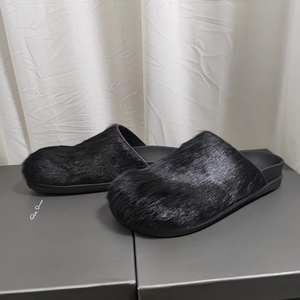 Sandales à une bride en cuir véritable de luxe, style européen, confortables et décontractées, pour l'extérieur, collection 2026 - Product Image 5