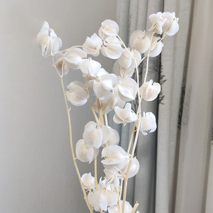 Fleur séchée de décoration de mariage de fleur immortelle blanche - Product Image 2