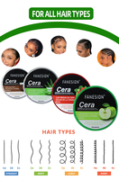 Pommade capillaire personnalisable avec logo – Coiffage professionnel longue durée, biologique, pour la définition des boucles – Gel tressage entièrement naturel pour cheveux bouclés