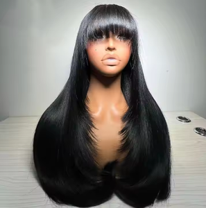 วิกผมลูกไม้ส่วนหน้าผมตรงน่ารักสำหรับผู้หญิงผิวดำวิกผมลูกไม้หลายชั้นผมแ<span class=keywords><strong>ท</strong></span>้อ่านง่าย - Product Image 2