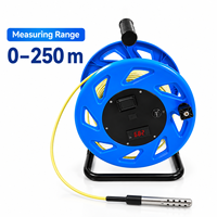 Sonde de niveau d'eau souterraine avec règle en acier de 30m, 50m, 100m, 200m, 300m pour forage et mesure de niveau d'eau