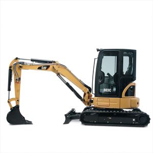 Mini-excavatrice Caterpillar 303c Cr d'occasion de 3,5 tonnes avec lame 303cr, excavatrice de 3,5 tonnes - Product Image 1