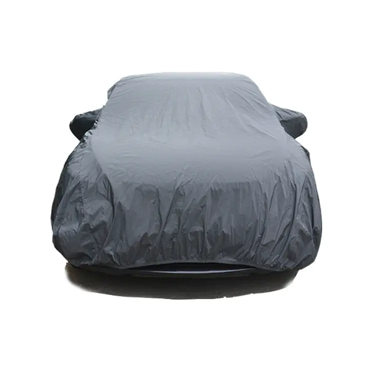 Xe bao gồm qua biên giới PVC bao phủ với bông dày Bìa nhỏ SUV Kem chống nắng không thấm nước tùy chỉnh màu xám khả năng chịu nước