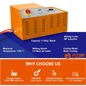 مجموعة فرن صهر المعادن الصغيرة من 1-10 كجم لصهر الذهب والفضة والنحاس - Product Image 2