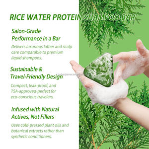 Sapone Naturale Triangolare con Foglie di Platycladus per il Controllo della Forfora, del Sebo e per Capelli Lisci, Prezzo di Fabbrica DYE EMPEROR - Product Image 2