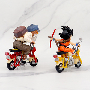 หุ่นโมเดลของเล่นเด็ก XR PVC ต้นแบบรถมอเตอร์ไซด์ <span class=keywords><strong>roshi</strong></span> goku รูปปั้นอะนิเมะดราก้อนบอลของเล่นสำหรับเด็ก - Product Image 4