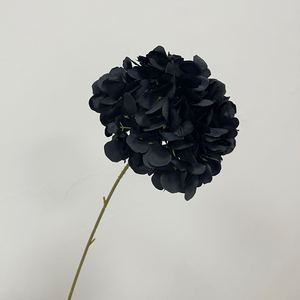 Fleurs d'hortensia artificielles réalistes au toucher naturel, vente en gros, 70 cm, en latex souple, aspect naturel, tige unique - Product Image 3