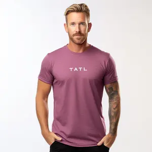 Fabriek Direct Grappige Gift Custom Grafische Brief Gedrukt Mannen 100% Katoen Grafische T Shirts
