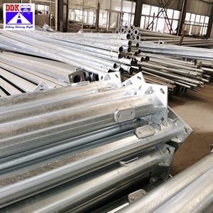 Postes de luz de acero para iluminación LED para exteriores, columna <span class=keywords><strong>tubular</strong></span> de metal HDG con acabado galvanizado en caliente - Product Image 5