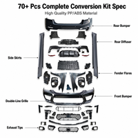 Kit carrosserie ABS direct usine pour BMW Série 5 G30 2017-2023 – Amélioration style M5 : pare-chocs avant et arrière, jupes latérales, kit de conversion complet