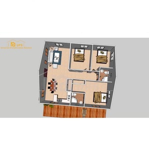 2020 UPS nuevo material de fab casa de hormigón listo <span class=keywords><strong>casas</strong></span> modulares para los mercados de la vivienda <span class=keywords><strong>en</strong></span> todo <span class=keywords><strong>el</strong></span> mundo - Product Image 2
