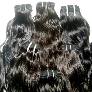 Extensiones de Cabello Humano Remy Indio 100% Sin Procesar, Suaves, 100g, Doble Trama a Máquina, Calidad Superior - Product Image 1