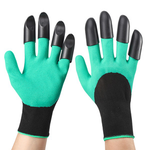 Guantes de Jardinería con Garras, Guantes Resistentes a Pinchazos para Plantar Flores y Vegetales, Guantes de Látex de Protección - Product Image 2