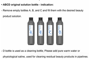 Nouvelle machine à oxygène <span class=keywords><strong>2</strong></span> en 1 pour le nettoyage de la peau, machine à bulles d'eau pour le rajeunissement de la peau, machine faciale - Product Image 5