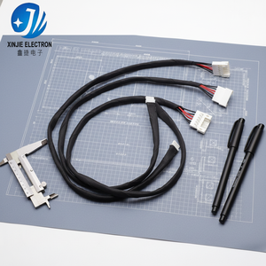 Cablaggio con Guaina Intrecciata Certificato UL, Assemblaggio di Cablaggio Interno Multipolare per Elettronica Industriale e di Consumo - Product Image 5
