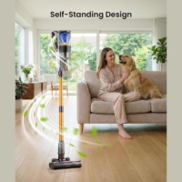 Aspirateur balai sans sac à cyclone, alimenté par batterie, moteur sans balais, pour maison, voiture, hôtel, certifié CE OEM